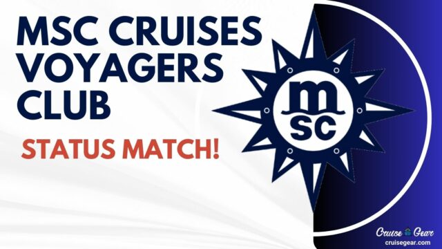 MSC Status Match Program - How to match your loyalty status from other